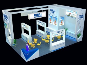 exhibition area 9x63dmax200921279 3Dモデル