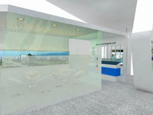 exhibition area 9x63dmax200921322 3D Model
