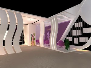 exhibition area 9x143dmax200925365 3D Model