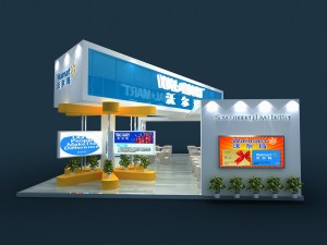 exhibition area 12x9 3dmax2009 Model 3D