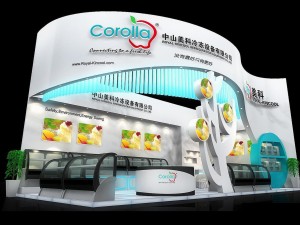 exhibition area 12x53dmax200925410 3D 模型