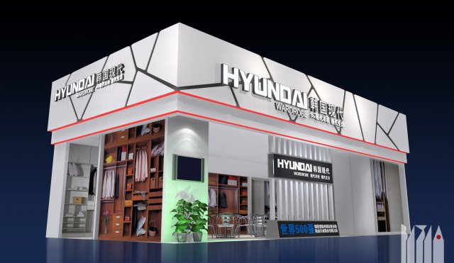 exhibition area 12x63dmax200925343 Model 3D .c4d .max .obj .3ds .fbx .stl .blend