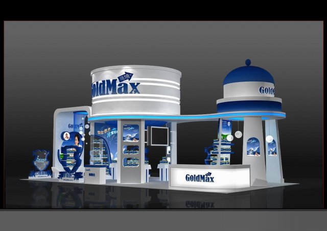 exhibition area 12x63dmax201010854 3D Model .c4d .max .obj .3ds .fbx .stl .blend 