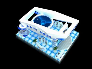 exhibition area 12x93dmax201024544 3D Model