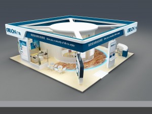 exhibition area 12x123dmax200924368 3D 모델