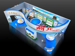 exhibition area 12x303dmax200925546 3D Model