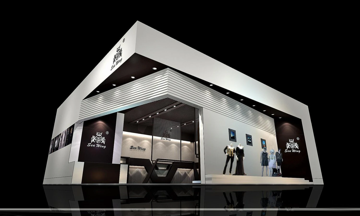 exhibition area 13x1153dmax200912367 3D Model .c4d .max .obj .3ds .fbx .stl .blend 
