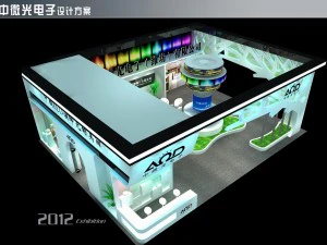 exhibition area 14x113dmax200921246 3D Model