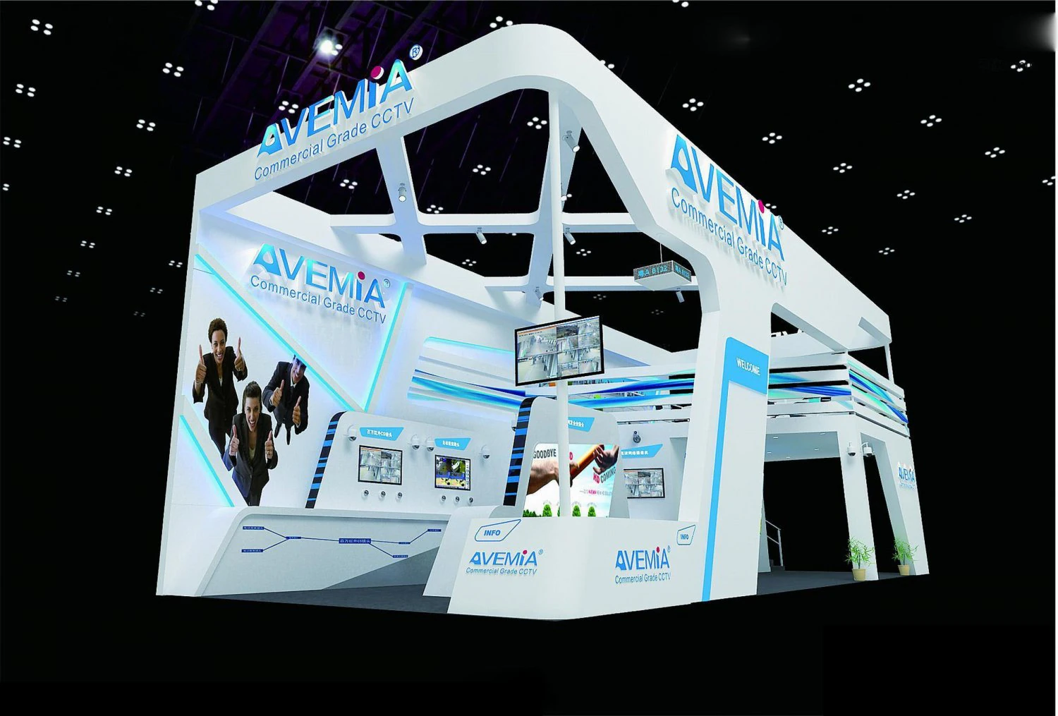 exhibition area 15x63dmax201217896 3D Model .c4d .max .obj .3ds .fbx .stl .blend