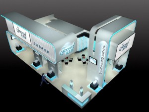 exhibition area 15x93dmax201025356 3D Модель