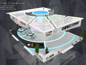 exhibition area 15x123dmax200920070 3D Model