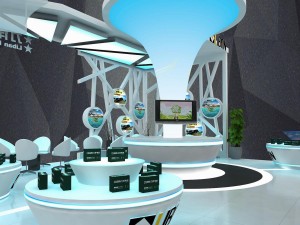 exhibition area 15x123dmax200920070 3D Model