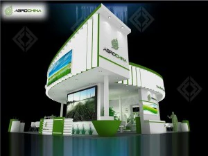 exhibition area 15x123dmax200921123 3D Model
