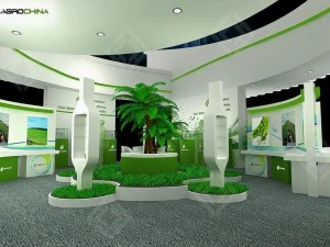 exhibition area 15x123dmax200921123 3D Model