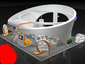 exhibition area 15x123dmax200921597 3D Model