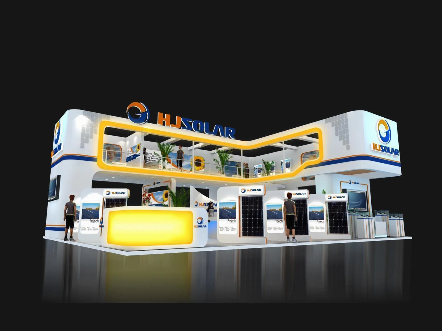 exhibition area 15x123dmax201219541 3D Model .c4d .max .obj .3ds .fbx .stl .blend 