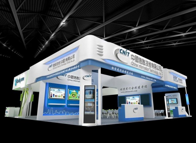 exhibition area 15x153dmax200920726 3D Модель .c4d .max .obj .3ds .fbx .stl .blend 