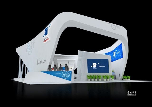 exhibition area 15x193dmax200918977 3D 模型 .c4d .max .obj .3ds .fbx .stl .blend 