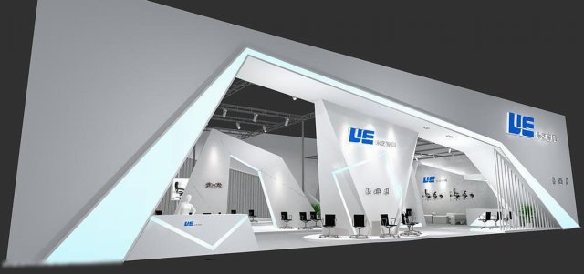 exhibition area 15x263dmax200919162 3D 模型 .c4d .max .obj .3ds .fbx .stl .blend 