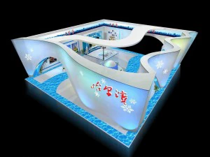 exhibition area 20x183dmax200917566 3D Model