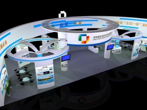 exhibition area 22x103dmax200921420 3D Model