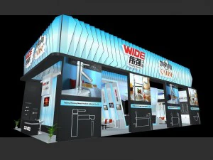 &aacute;rea de exposi&ccedil;&atilde;o 22x103dmax200925242 Modelo 3D