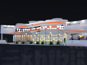 exhibition area 24x123dmax201016963 3D Model