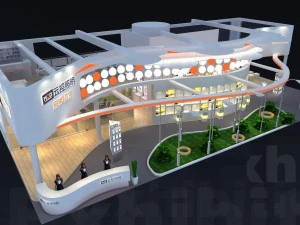 exhibition area 24x123dmax201016963 3D Model