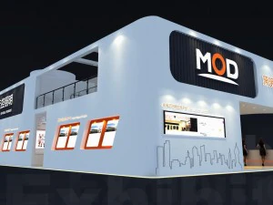 exhibition area 24x123dmax201016963 3D Model