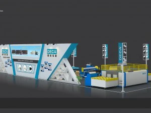 exhibition area 30x93dmax201219499 3D Model