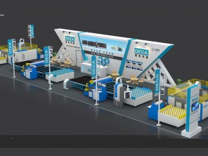 exhibition area 30x93dmax201219499 Modèle 3D