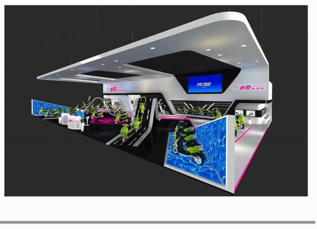 exhibition area 30x183dmax200918344 Modelo 3D .c4d .max .obj .3ds .fbx .stl .blend