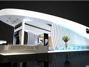 exhibition area 31x113dmax200921020 3D Model