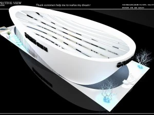 exhibition area 31x113dmax200921020 3D Model