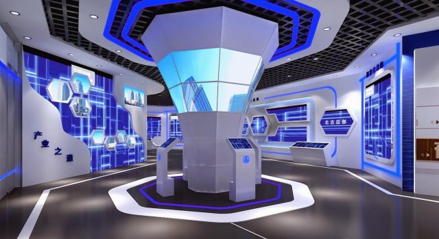 exhibition area 33x333dmax200919525 3D Model .c4d .max .obj .3ds .fbx .stl .blend 