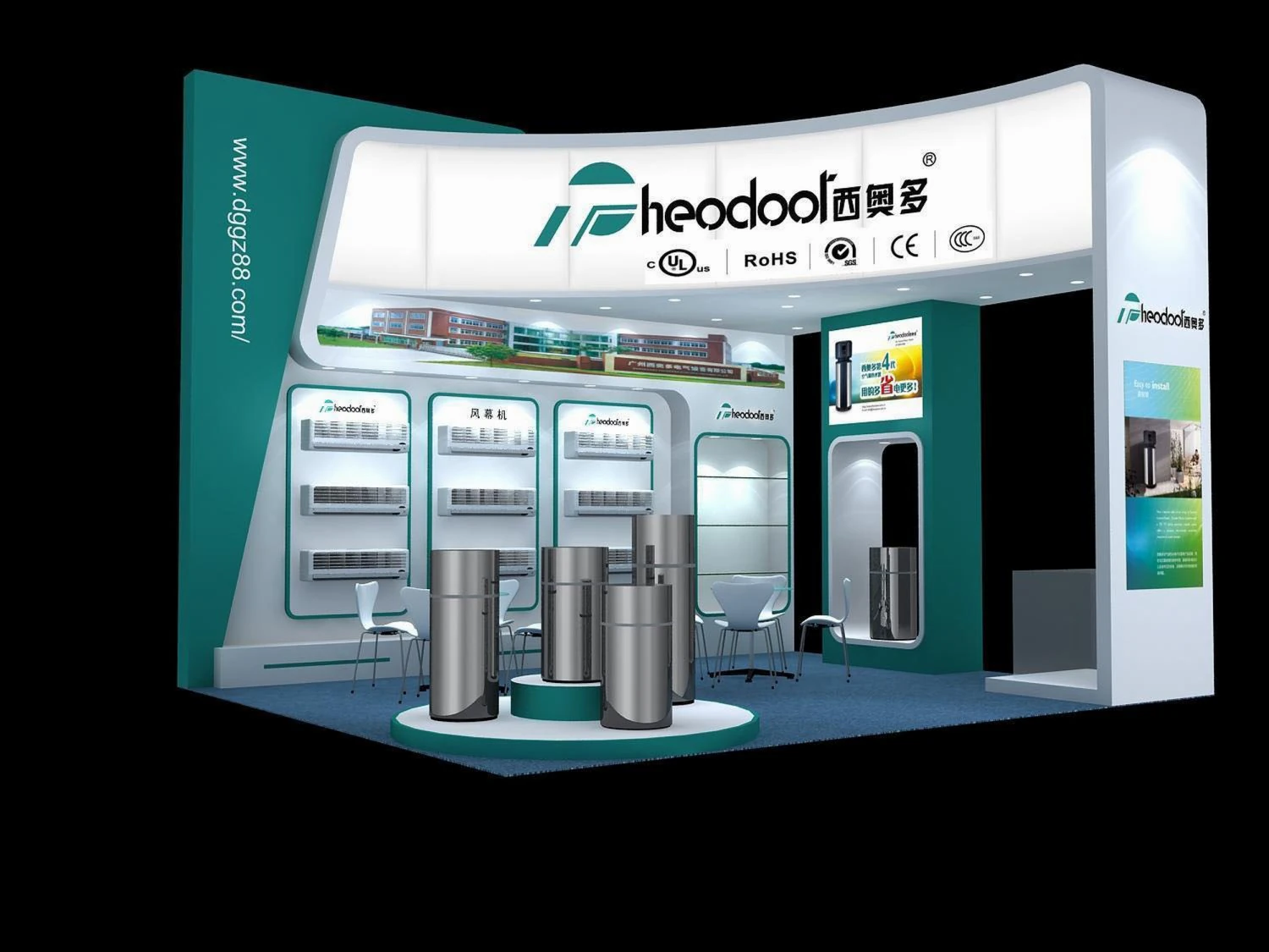 exhibition area 5x63dmax2009-21594 3D Model .c4d .max .obj .3ds .fbx .stl .blend 
