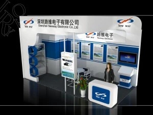 &aacute;rea de exposi&ccedil;&atilde;o 6x33dmax2009-9303 Modelo 3D