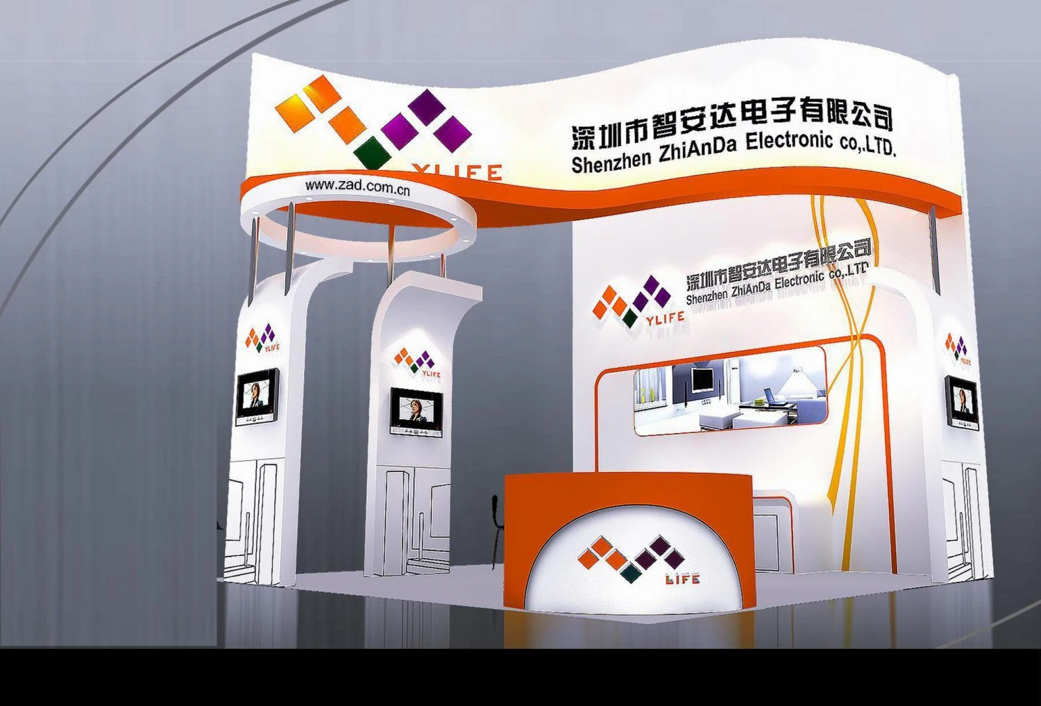 exhibition area 6x63dmax2009-10189 3D Model .c4d .max .obj .3ds .fbx .stl .blend 