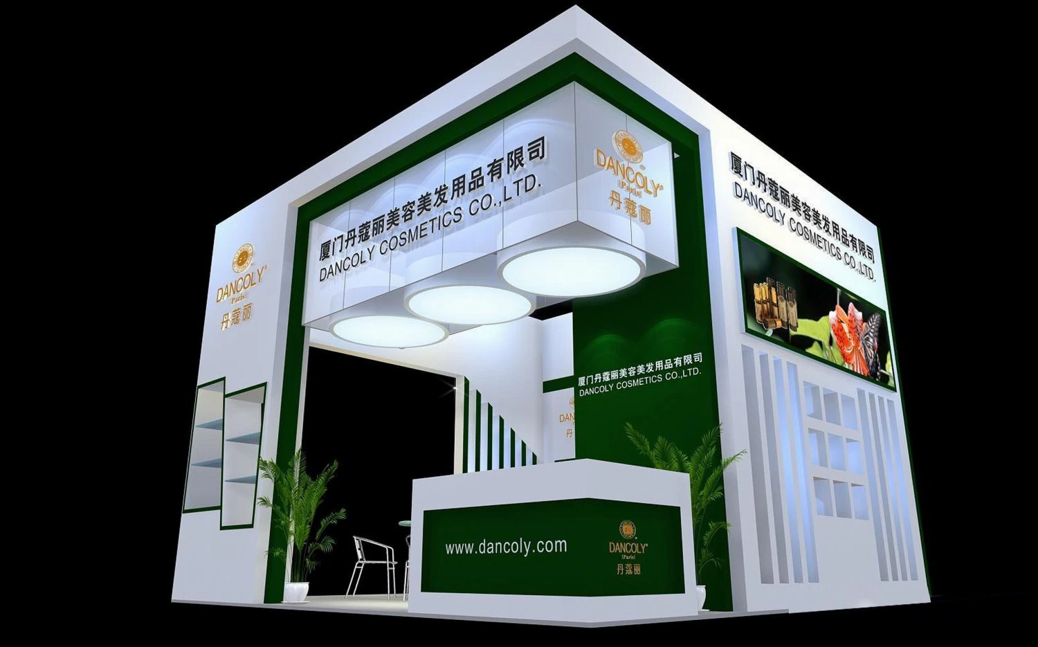 exhibition area 6x63dmax2009-11784 3D Model .c4d .max .obj .3ds .fbx .stl .blend 