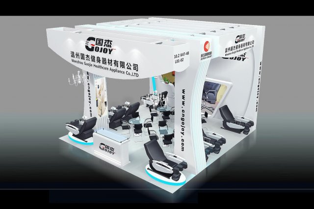 exhibition area 6x63dmax2009-12017 Modelo 3D .c4d .max .obj .3ds .fbx .stl .blend 