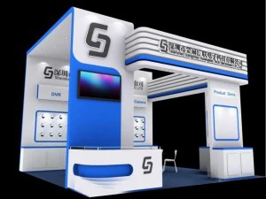 виставкова площа 6x63dmax2009-20028 3D Модель