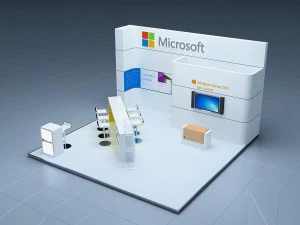 exhibition area 6x63dmax2009-23101 3D Model
