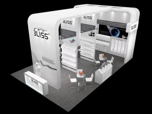 exhibition area 6x93dmax200917874 3D Model