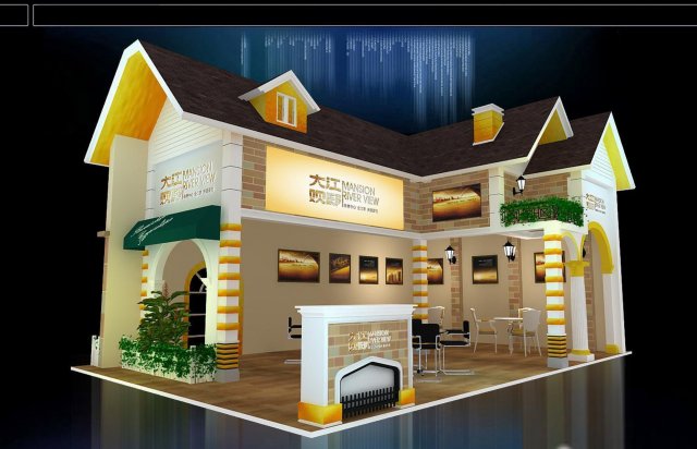 exhibition area 6x93dmax2009-5519 3Dモデル .c4d .max .obj .3ds .fbx .stl .blend 