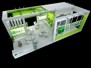 exhibition area 6x93dmax2010-23305 3D Model
