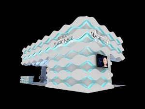 exhibition area 6x123dmax2009-13453 3D Model