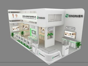 exhibition area 6x123dmax2010-14264 3D Model