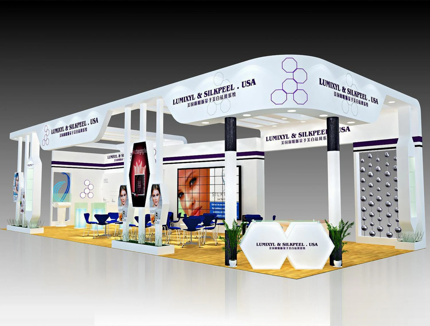 exhibition area 6x153dmax2009-21169 3D Model .c4d .max .obj .3ds .fbx .stl .blend