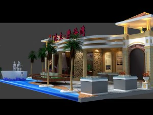 Выставочная площадь 7x133dmax2012-13530 3D Модель