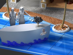 exhibition area 7x133dmax2012-13530 Model 3D